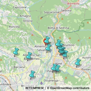 Mappa Via S. Giuseppe Garibaldi, 24031 Almenno San Salvatore BG, Italia (2.05154)