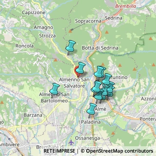 Mappa Via S. Giuseppe Garibaldi, 24031 Almenno San Salvatore BG, Italia (1.50643)