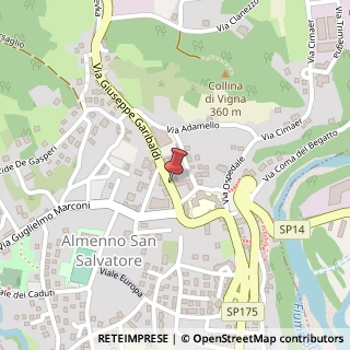 Mappa Via Garibaldi, 21, 24031 Almenno San Salvatore BG, Italia, 24031 Almenno San Salvatore, Bergamo (Lombardia)