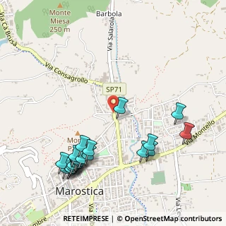 Mappa Via Gianni Cecchin, 36063 Marostica VI, Italia (0.6225)