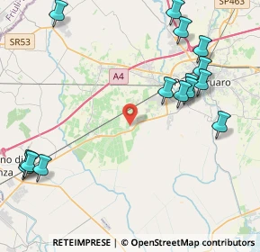 Mappa Via Triestina, 30026 Portogruaro VE, Italia (5.244)