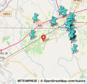 Mappa Via Triestina, 30026 Portogruaro VE, Italia (4.688)