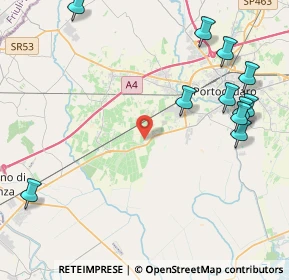 Mappa Via Triestina, 30026 Portogruaro VE, Italia (5.31636)