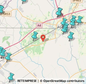 Mappa Via Triestina, 30026 Portogruaro VE, Italia (6.26118)