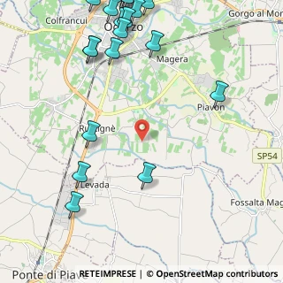 Mappa Via Tornaressa, 31046 Oderzo TV, Italia (3.133)
