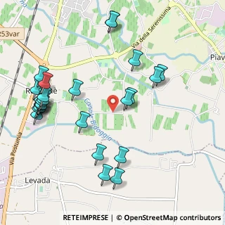 Mappa Via Tornaressa, 31046 Oderzo TV, Italia (1.205)
