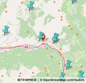 Mappa Via Circonvallazione, 11024 Chatillon AO, Italia (6.11273)