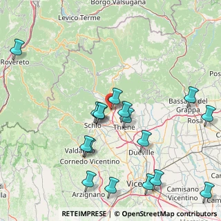 Mappa Via del Monte, 36013 Piovene Rocchette VI, Italia (18.80529)