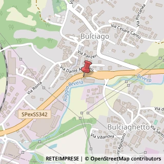Mappa Via Briantea, 56, 23892 Bulciago, Lecco (Lombardia)