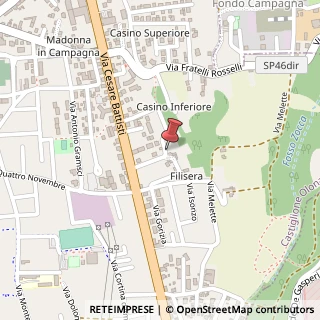 Mappa Via Pasubio, 34, 21043 Castiglione Olona, Varese (Lombardia)