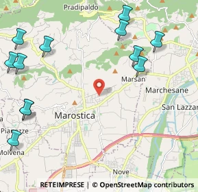 Mappa Quartiere Dottore E. Piazza, 36063 Marostica VI, Italia (2.89083)