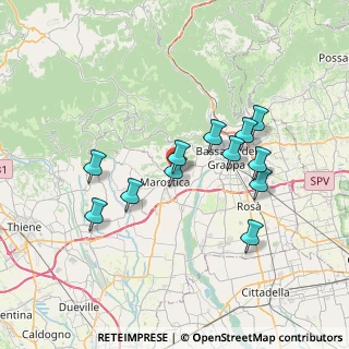 Mappa Quartiere Dottore E. Piazza, 36063 Marostica VI, Italia (6.4025)