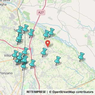 Mappa Via Europa, 31052 Maserada sul Piave TV, Italia (4.895)
