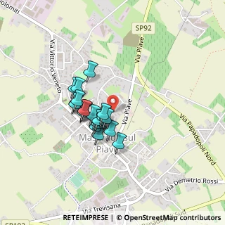 Mappa Via Europa, 31052 Maserada sul Piave TV, Italia (0.306)