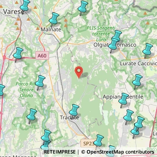 Mappa Strada Val Moriggiola Della, 21040 Venegono Superiore VA, Italia (7.178)