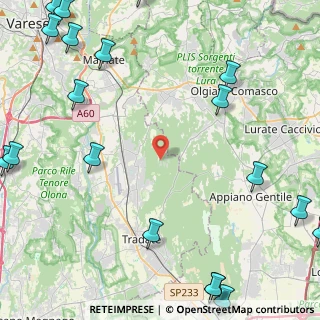 Mappa Strada Val Moriggiola Della, 21040 Venegono Superiore VA, Italia (7.237)