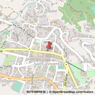 Mappa Strada Monte Zerbion, 1, 11027 Châtillon, Aosta (Valle d'Aosta)