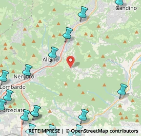 Mappa Via Cà Bianca, 24021 Albino BG, Italia (7.188)