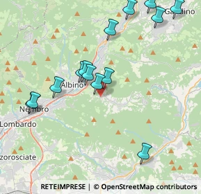Mappa Via Cà Bianca, 24021 Albino BG, Italia (4.27643)