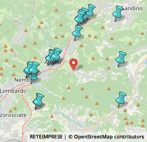 Mappa Via Cà Bianca, 24021 Albino BG, Italia (4.49778)