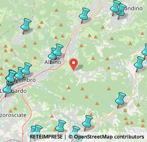 Mappa Via Cà Bianca, 24021 Albino BG, Italia (6.5095)