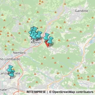 Mappa Via Cà Bianca, 24021 Albino BG, Italia (3.58909)