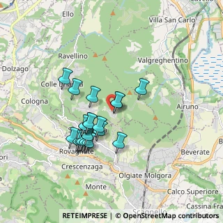 Mappa Via Alessandro Manzoni, 23889 Santa Maria Hoè LC, Italia (1.497)