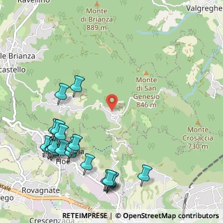 Mappa Via Alessandro Manzoni, 23889 Santa Maria Hoè LC, Italia (1.3635)