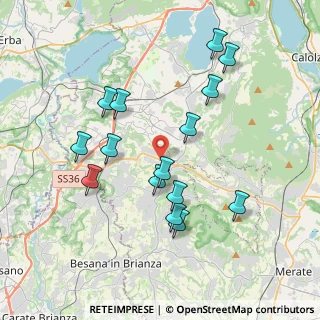 Mappa SS342, 23890 Barzago LC, Italia (3.69933)