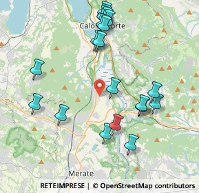 Mappa Via Consorziale, 23881 Airuno LC, Italia (4.2875)