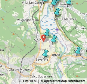 Mappa Via Consorziale, 23881 Airuno LC, Italia (2.78786)