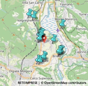 Mappa Via Consorziale, 23881 Airuno LC, Italia (1.295)