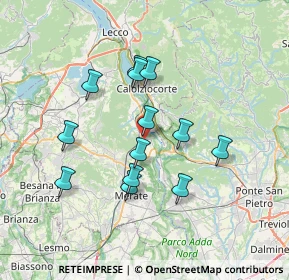 Mappa Via Consorziale, 23881 Airuno LC, Italia (6.20154)