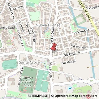 Mappa Via C? Dolfin, 61, 36061 Bassano del Grappa, Vicenza (Veneto)