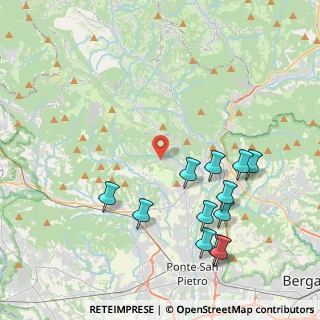 Mappa Via Brigata Partigiani Albenza, 24030 Almenno San Bartolomeo BG, Italia (4.51417)