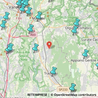 Mappa Via Asiago, 21040 Venegono Superiore VA, Italia (7.0595)