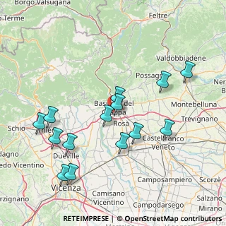 Mappa Strada Travettore, 36061 Bassano del Grappa VI, Italia (16.20429)