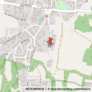 Mappa Via Cesare Cant?, 22, 22070 Casnate con Bernate, Como (Lombardia)