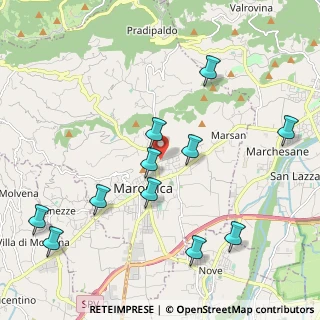 Mappa Via Ponte Quarello, 36063 Marostica VI, Italia (2.26909)