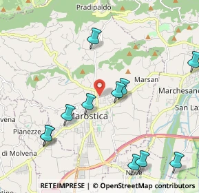 Mappa Via Ponte Quarello, 36063 Marostica VI, Italia (2.57667)
