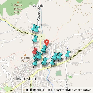 Mappa Via Ponte Quarello, 36063 Marostica VI, Italia (0.418)