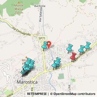 Mappa Via Ponte Quarello, 36063 Marostica VI, Italia (0.658)