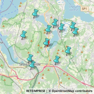 Mappa Via Fornace, 21020 Mercallo VA, Italia (3.97917)