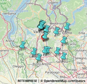 Mappa Via Dante Alighieri, 21043 Castiglione Olona VA, Italia (10.2075)