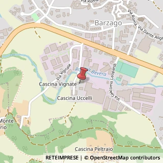 Mappa Via Cascina Uccelli, 2, 23890 Barzago, Lecco (Lombardia)