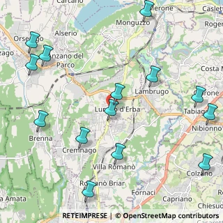 Mappa Via Nava, 22040 Lurago D'erba CO, Italia (2.72214)