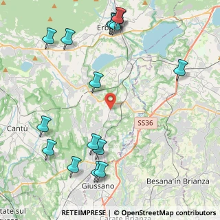 Mappa Via Nava, 22040 Lurago D'erba CO, Italia (5.4875)