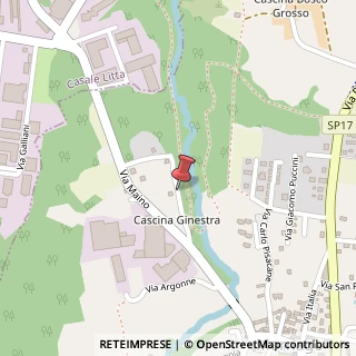 Mappa Via Luigi Pirandello, 6, 21020 Mornago, Varese (Lombardia)