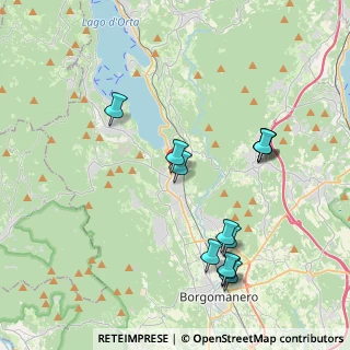 Mappa Via Monte Bianco, 28024 Gozzano NO, Italia (4.11833)