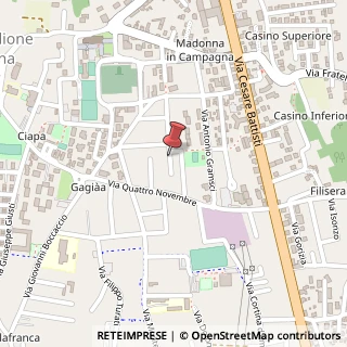 Mappa Via Gioacchino Rossini, 14/B, 21043 Castiglione Olona, Varese (Lombardia)